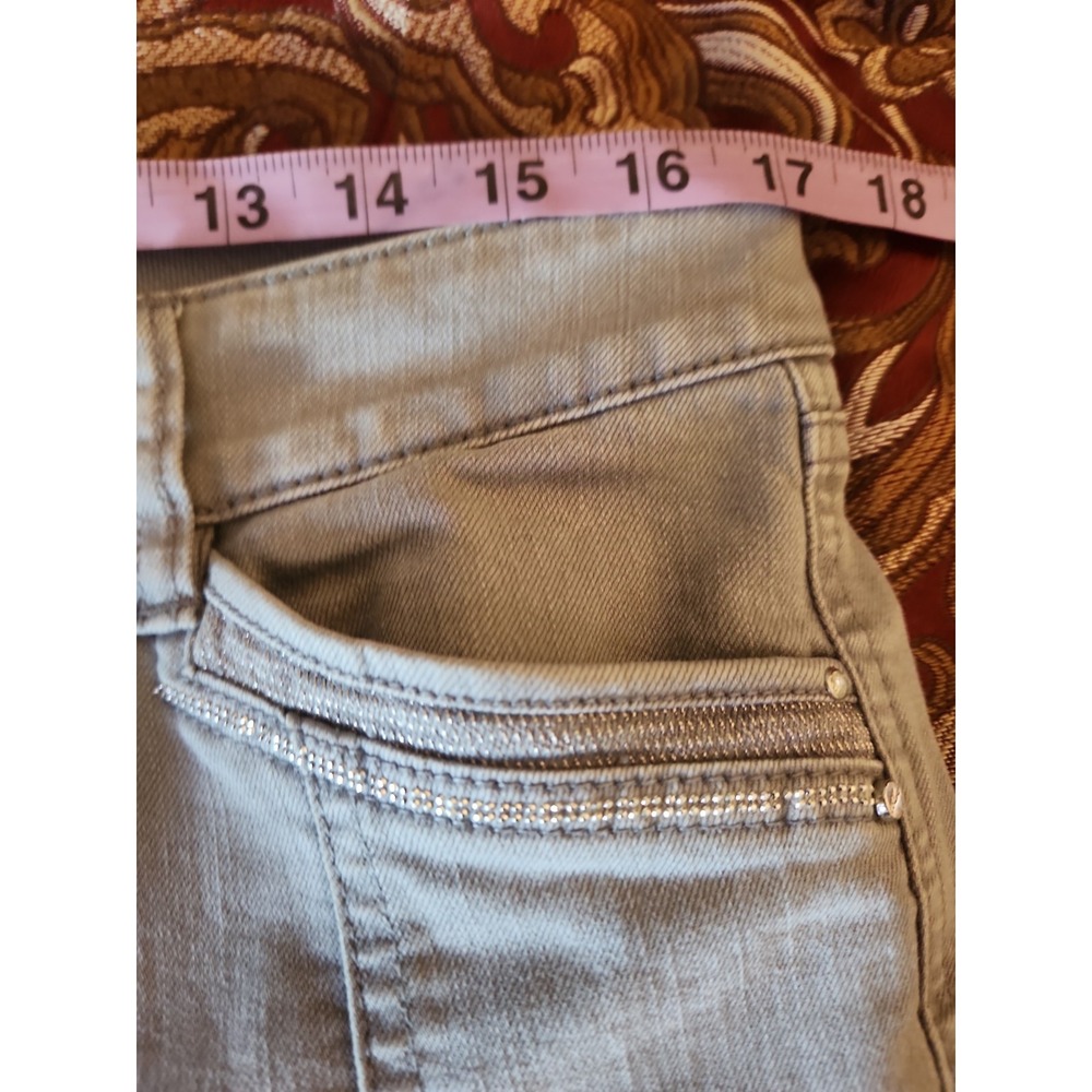 White House Black Market Womens Cargo Slim Leg Pants Size 8R - Picture 5 of 16